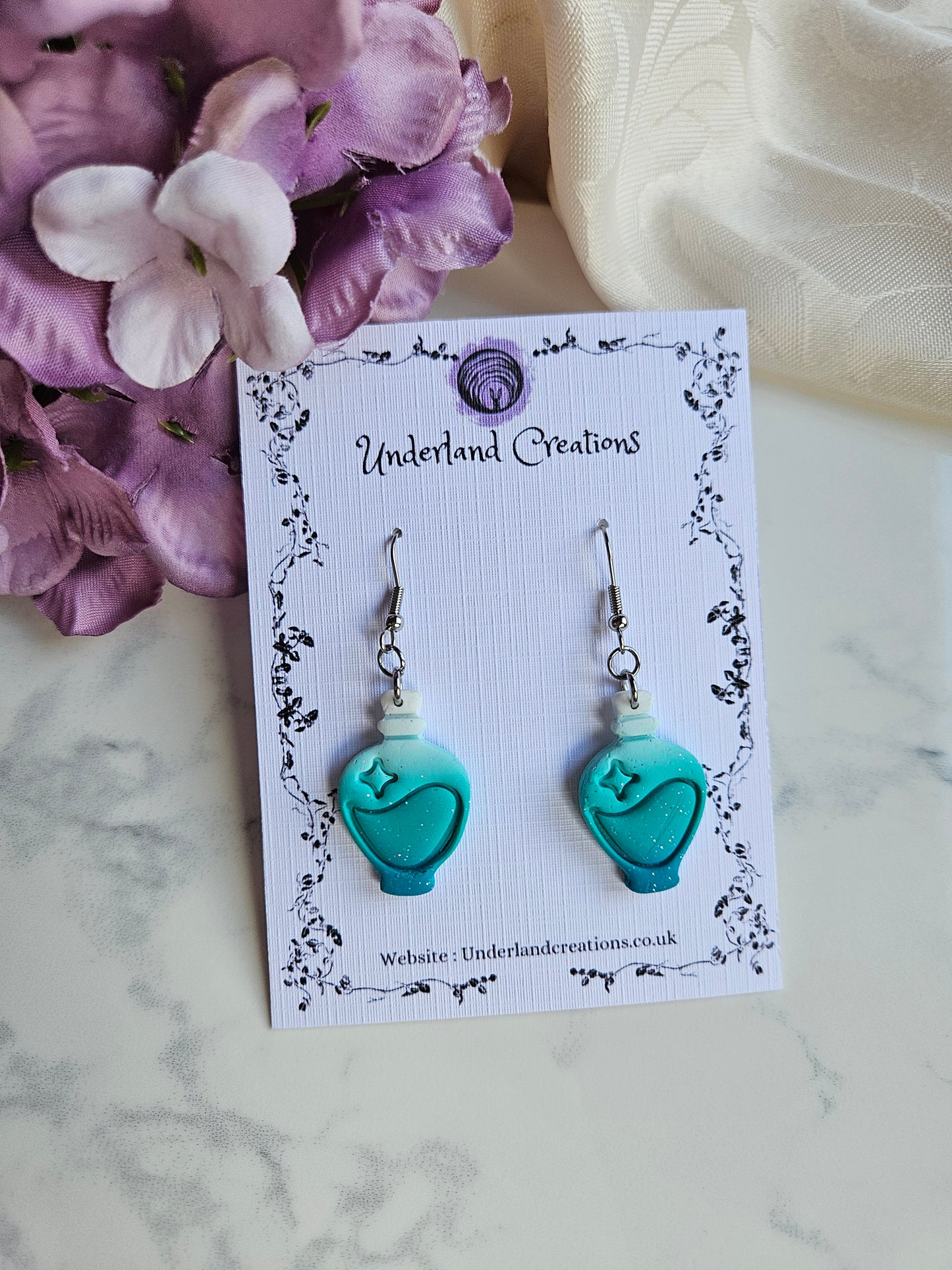 Potion Bottles in "Ice"