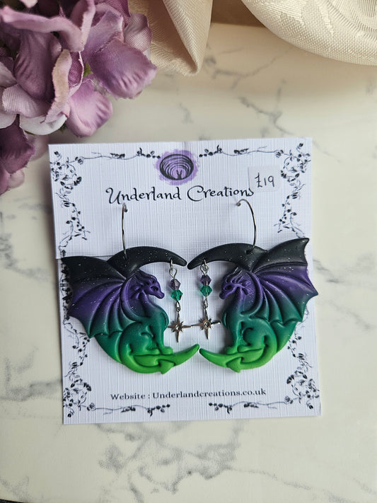 Crescent Dragons in "Dark Faerie"