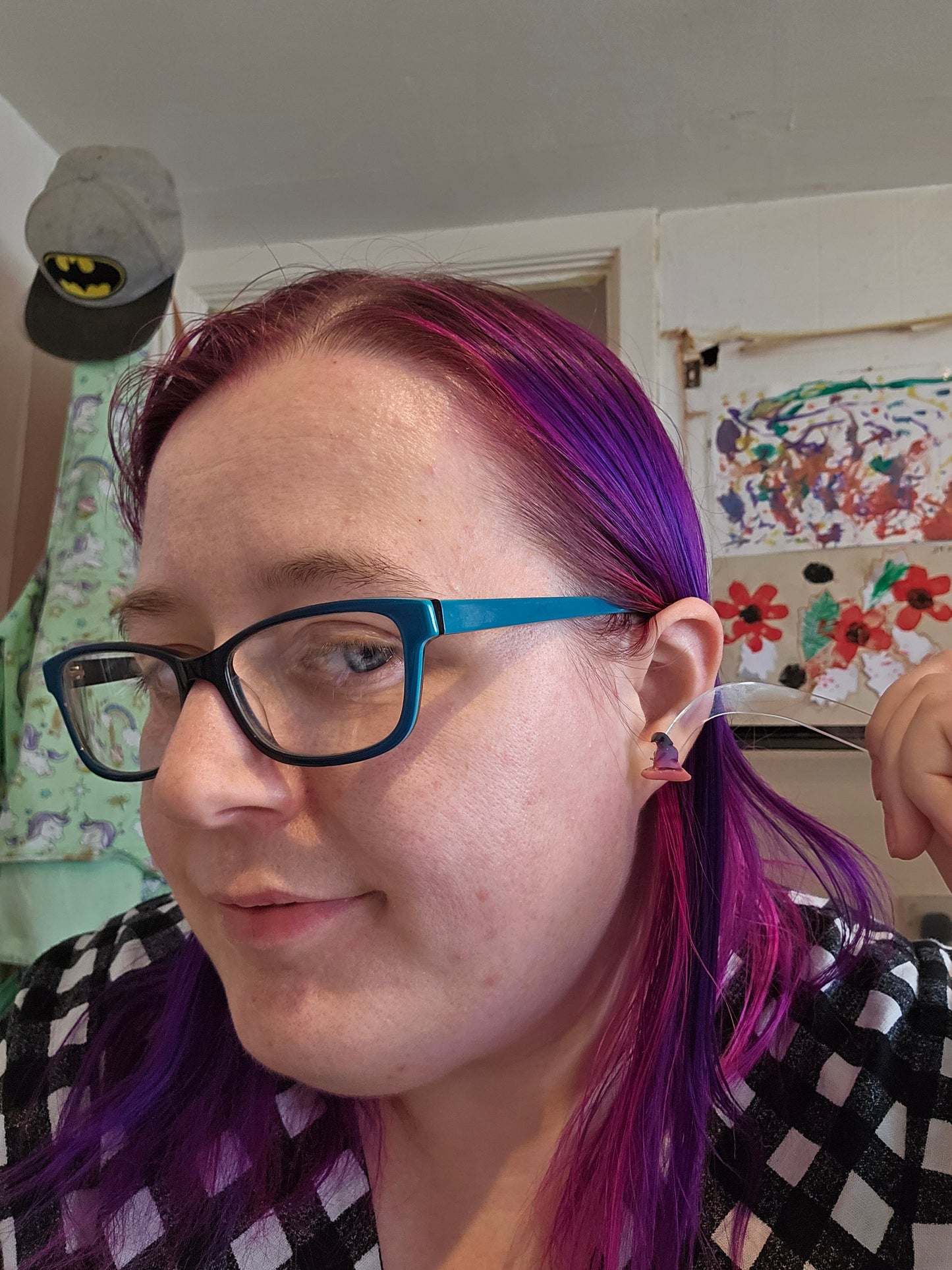 Witches Hat Studs in "Sunset"