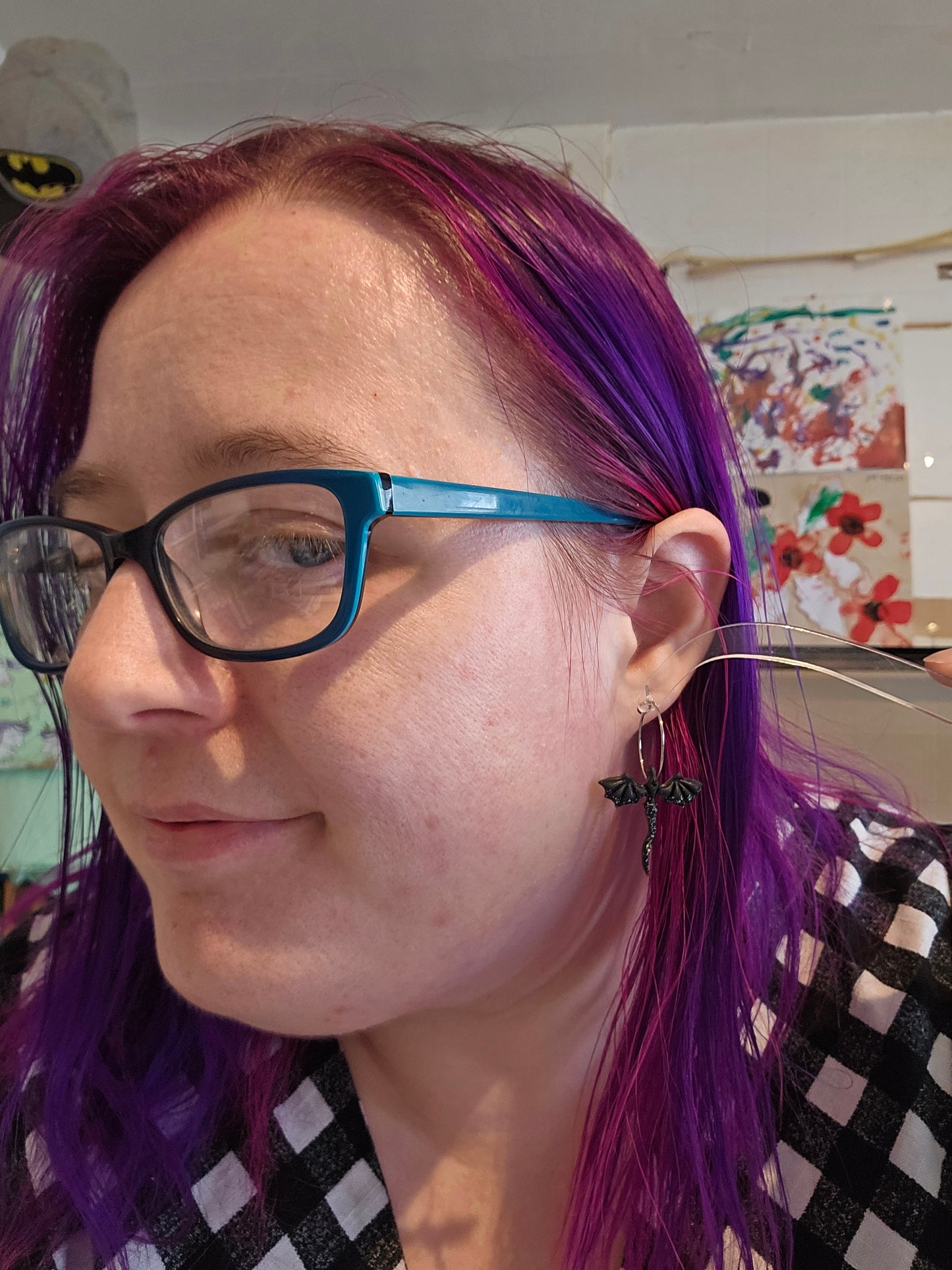 Mini Dragons in "Black Sparkles"