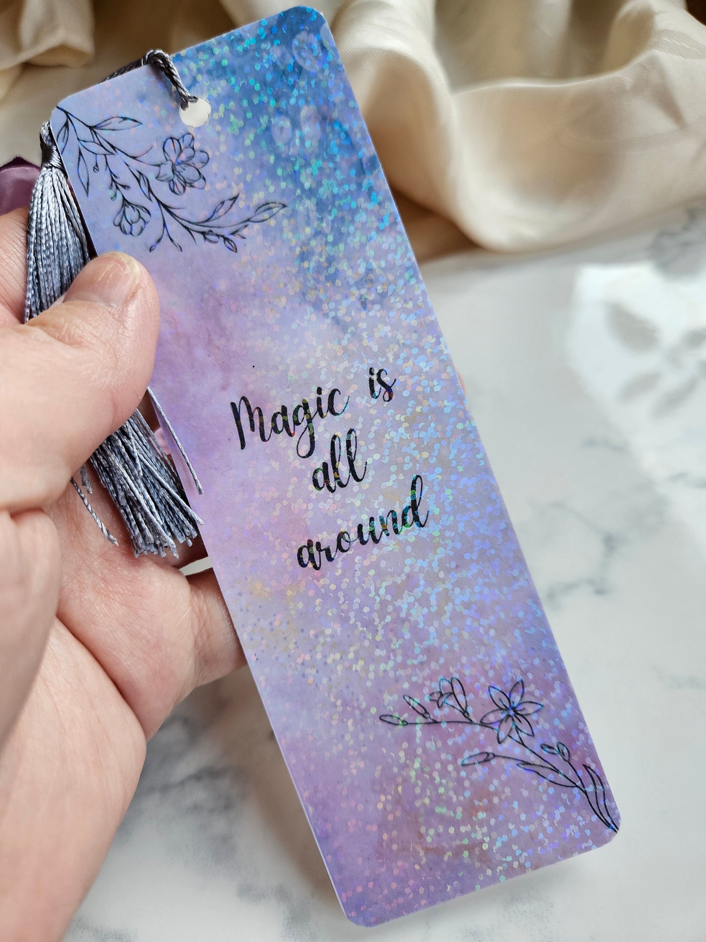 "Magic Is All Around" Card Bookmark