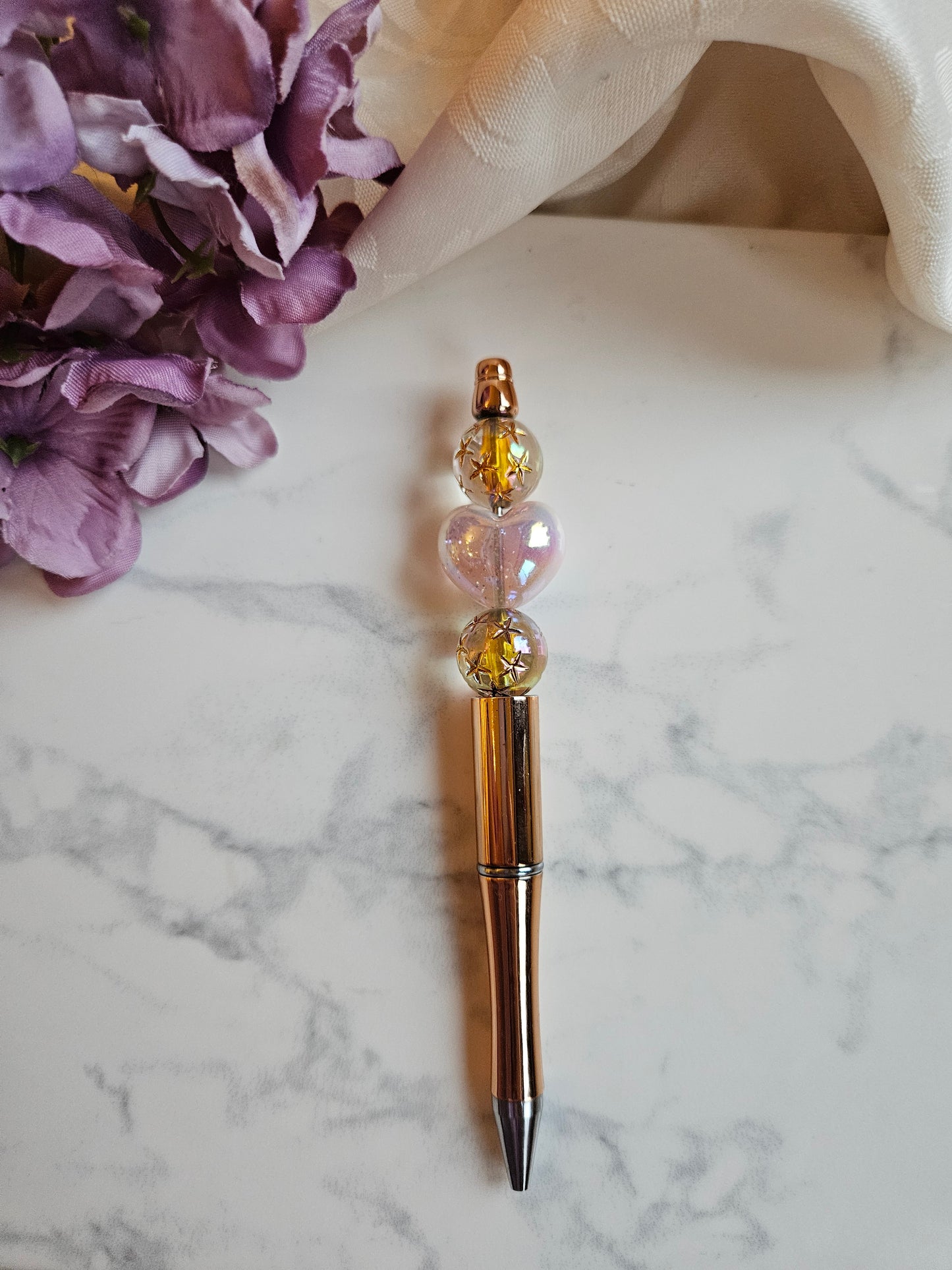 Decorated Beaded Pens (Various Styles)