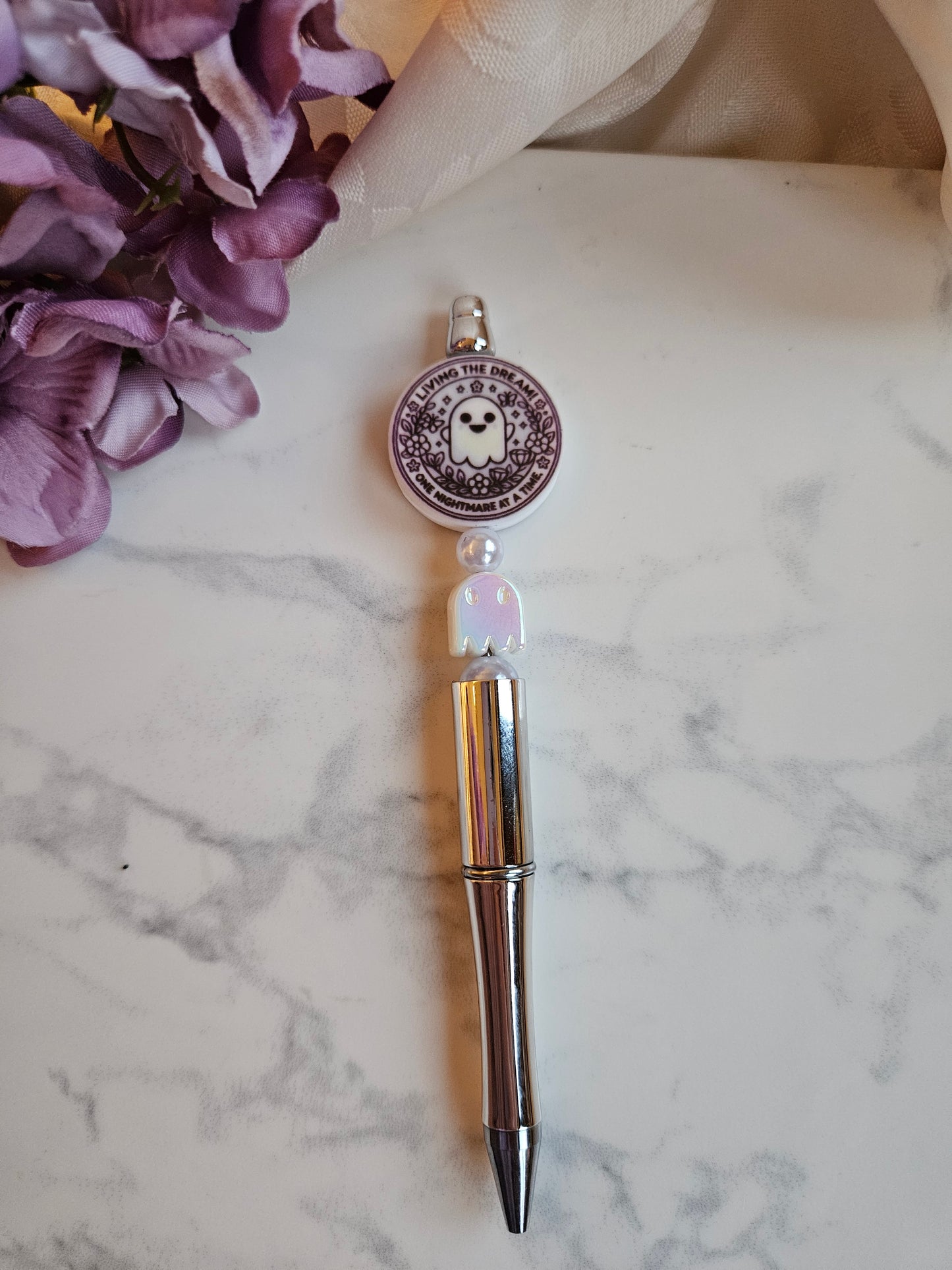 Decorated Beaded Pens (Various Styles)