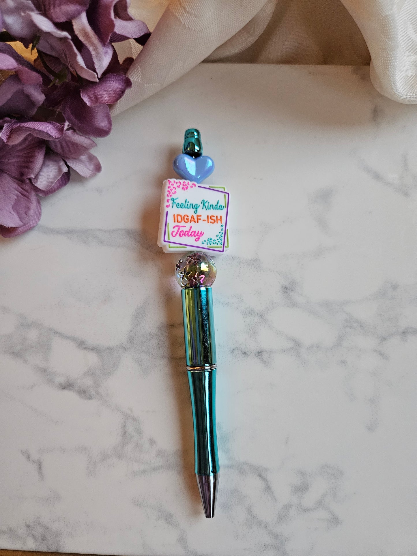 Decorated Beaded Pens (Various Styles)