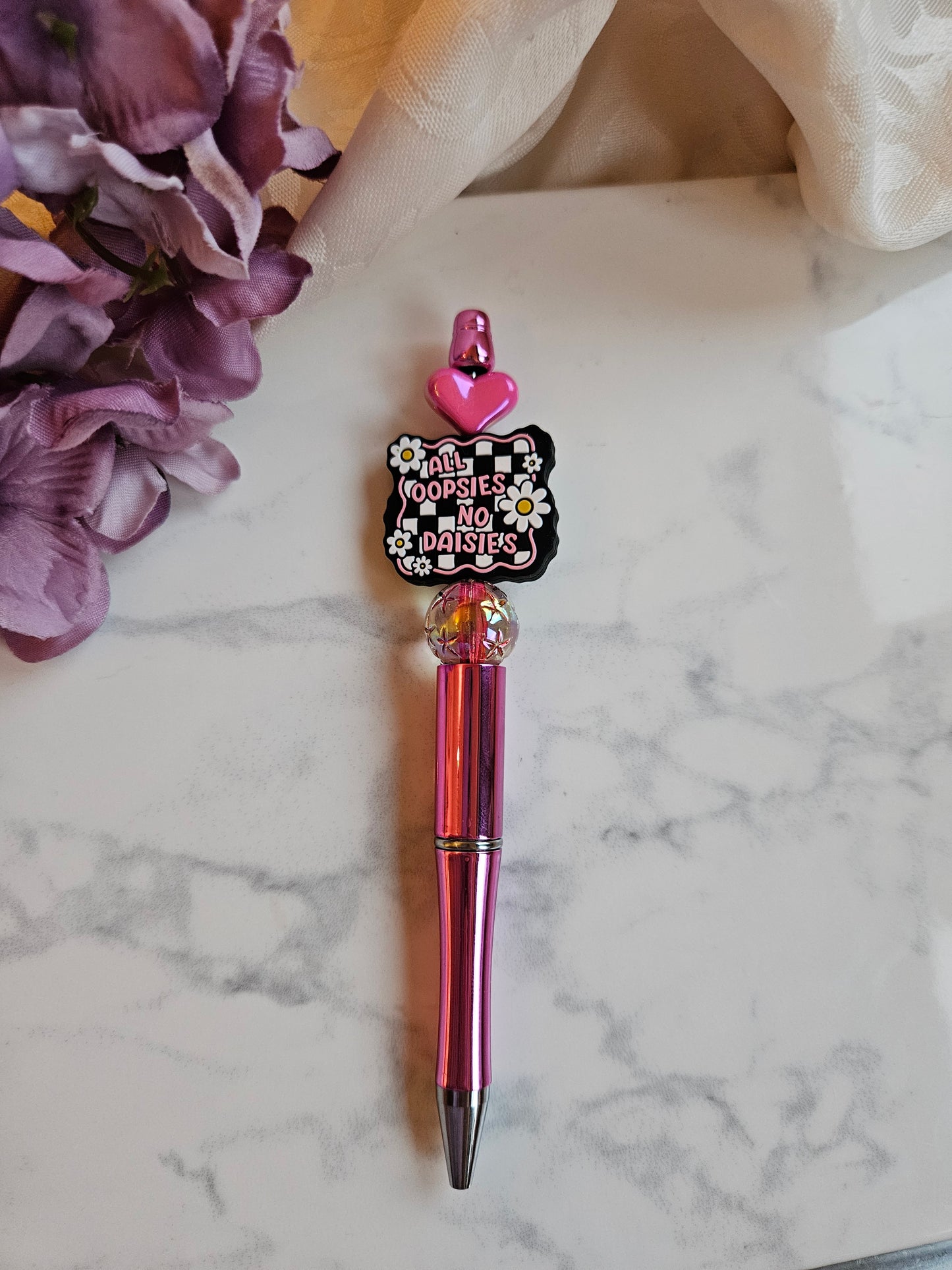 Decorated Beaded Pens (Various Styles)