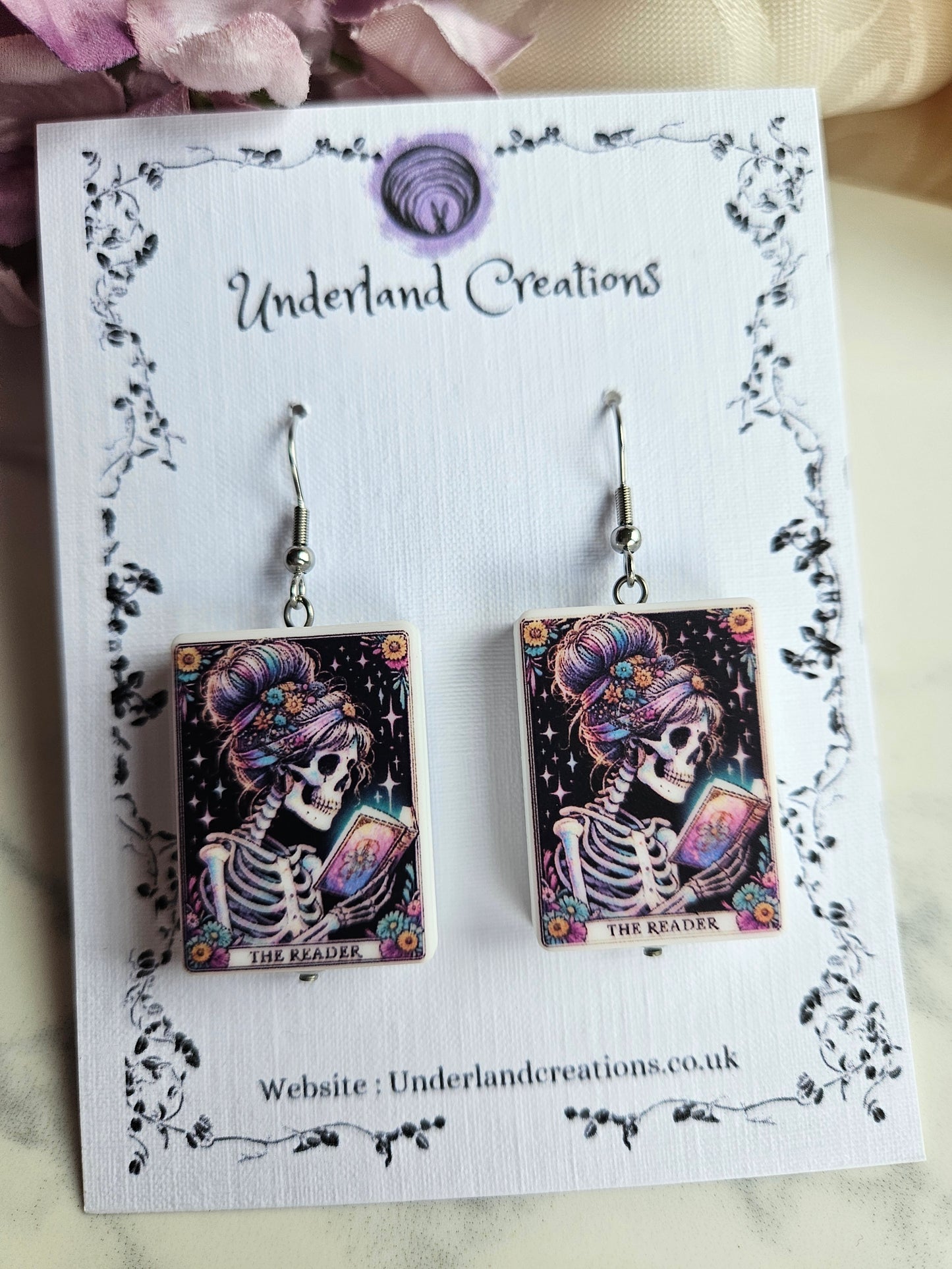Silicone "The Reader" Earrings
