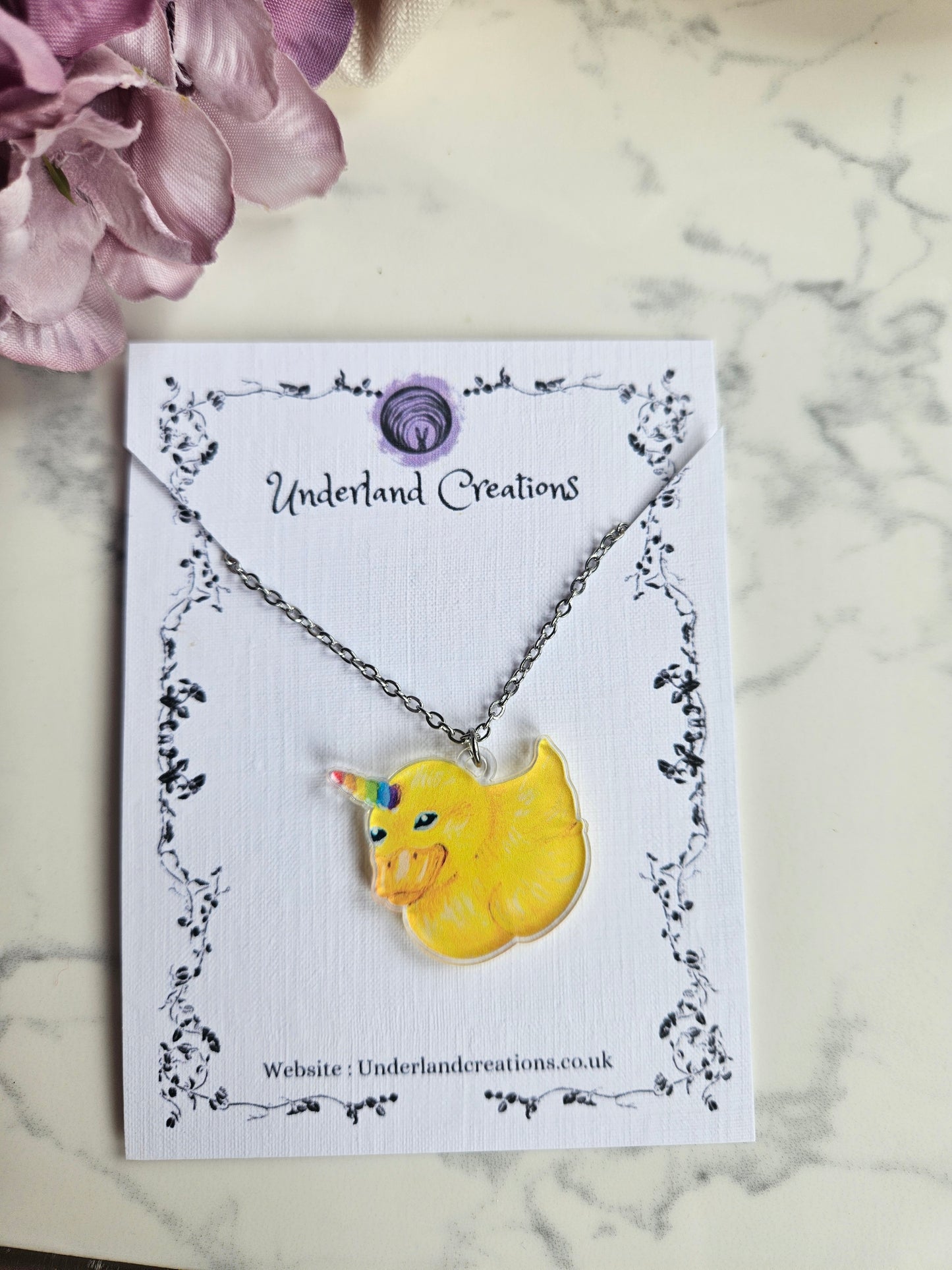 Duckicorn Necklace