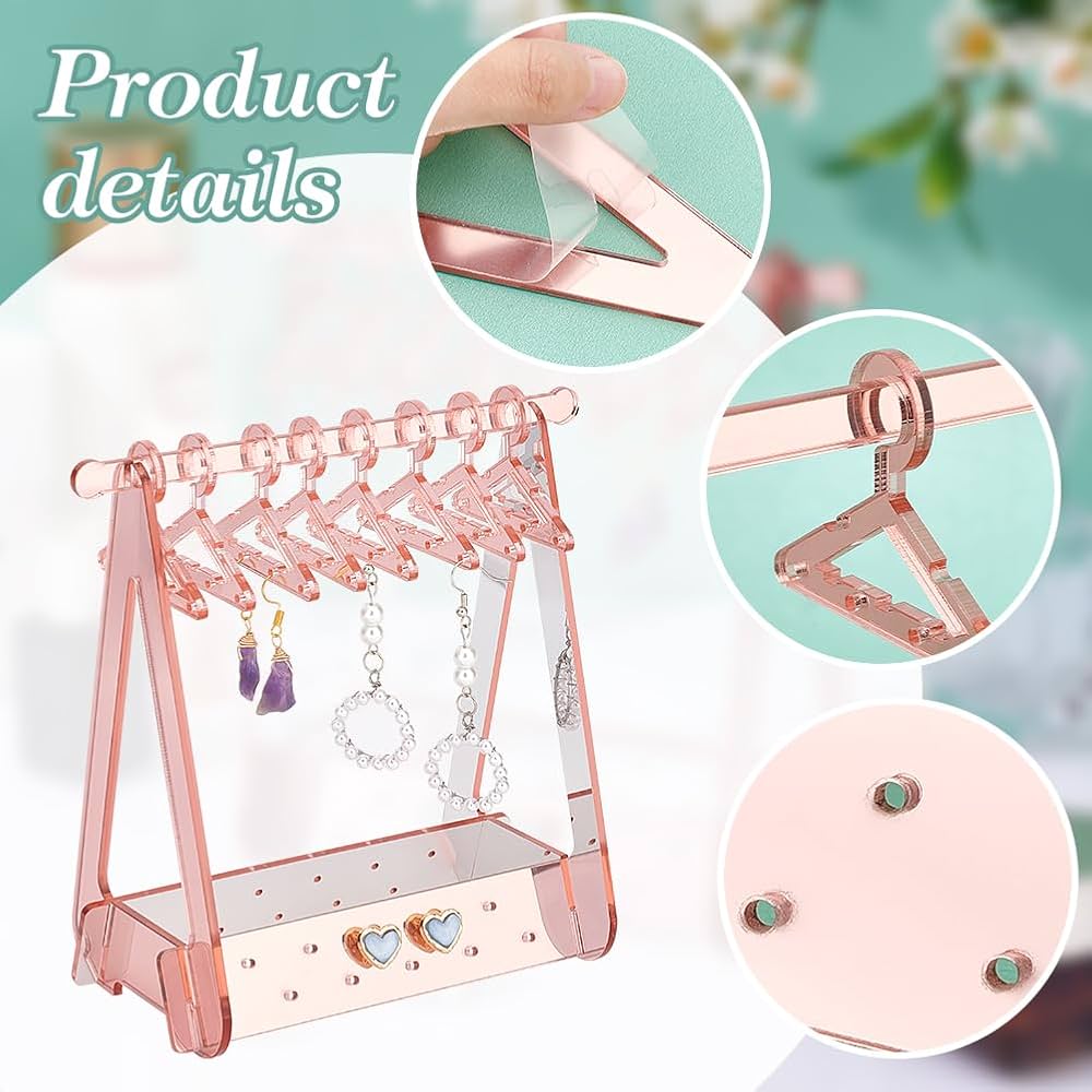 Earring Storage Racks with Hangers (Various Colours)