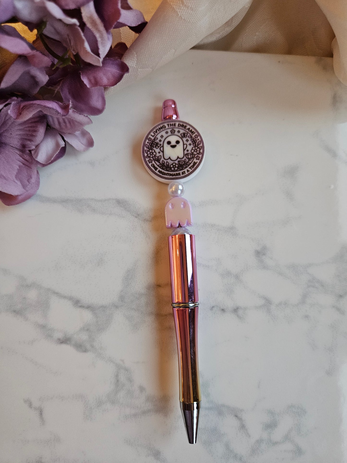 Decorated Beaded Pens (Various Styles)
