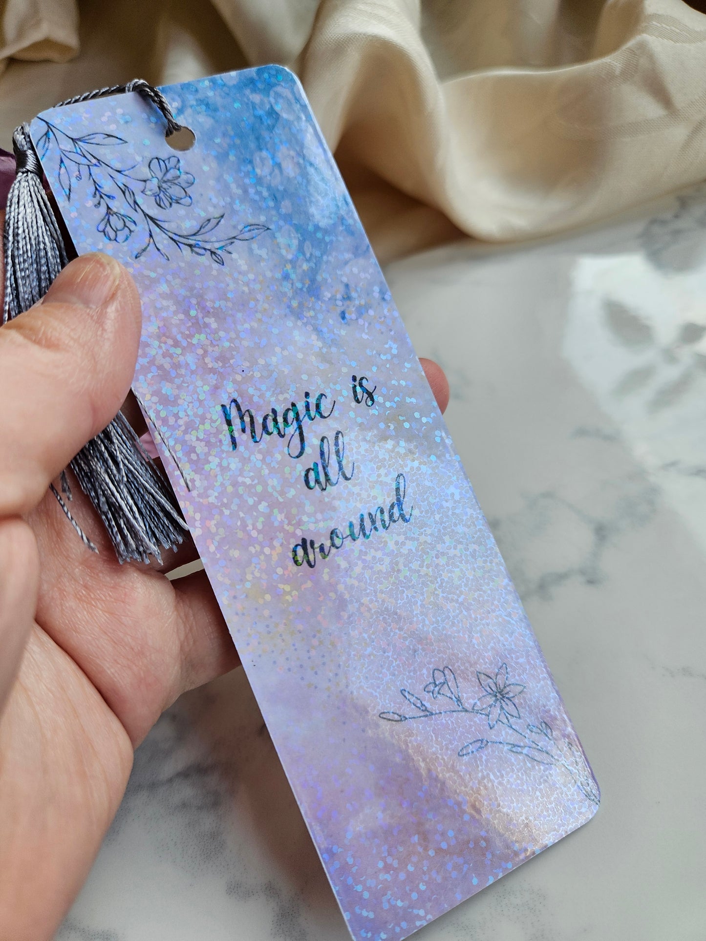 "Magic Is All Around" Card Bookmark
