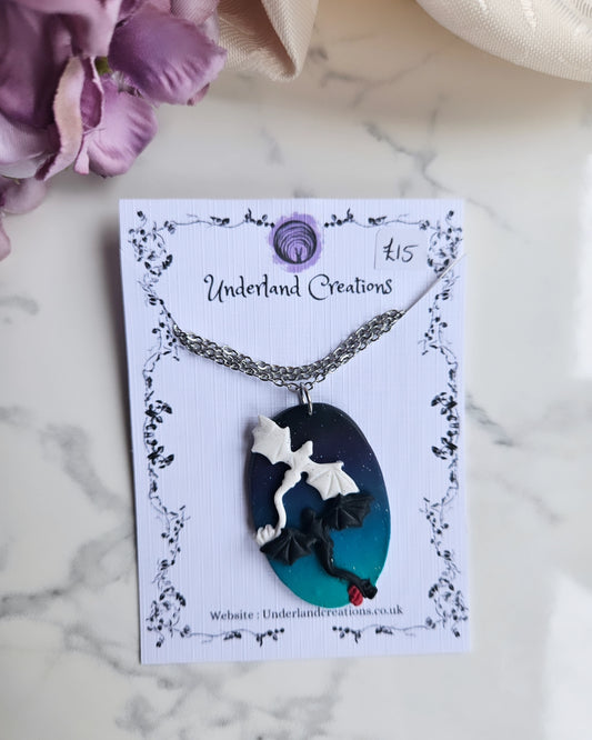 Night and Light Fury Necklace