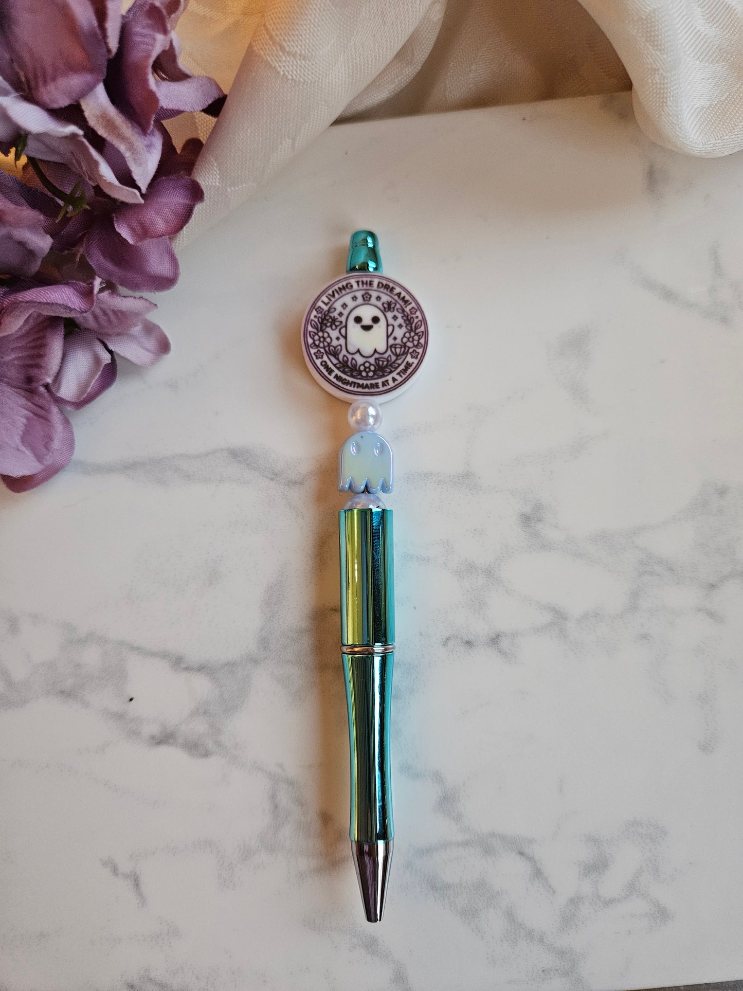 Decorated Beaded Pens (Various Styles)