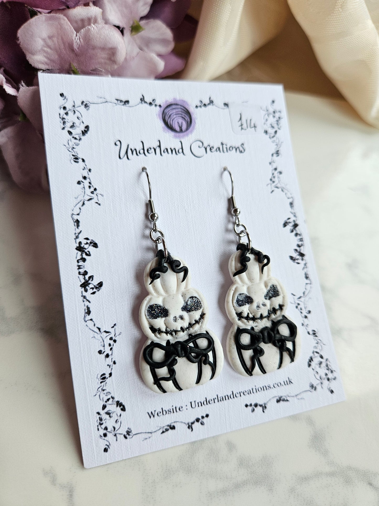 Jack Pumpkin Stack Earrings