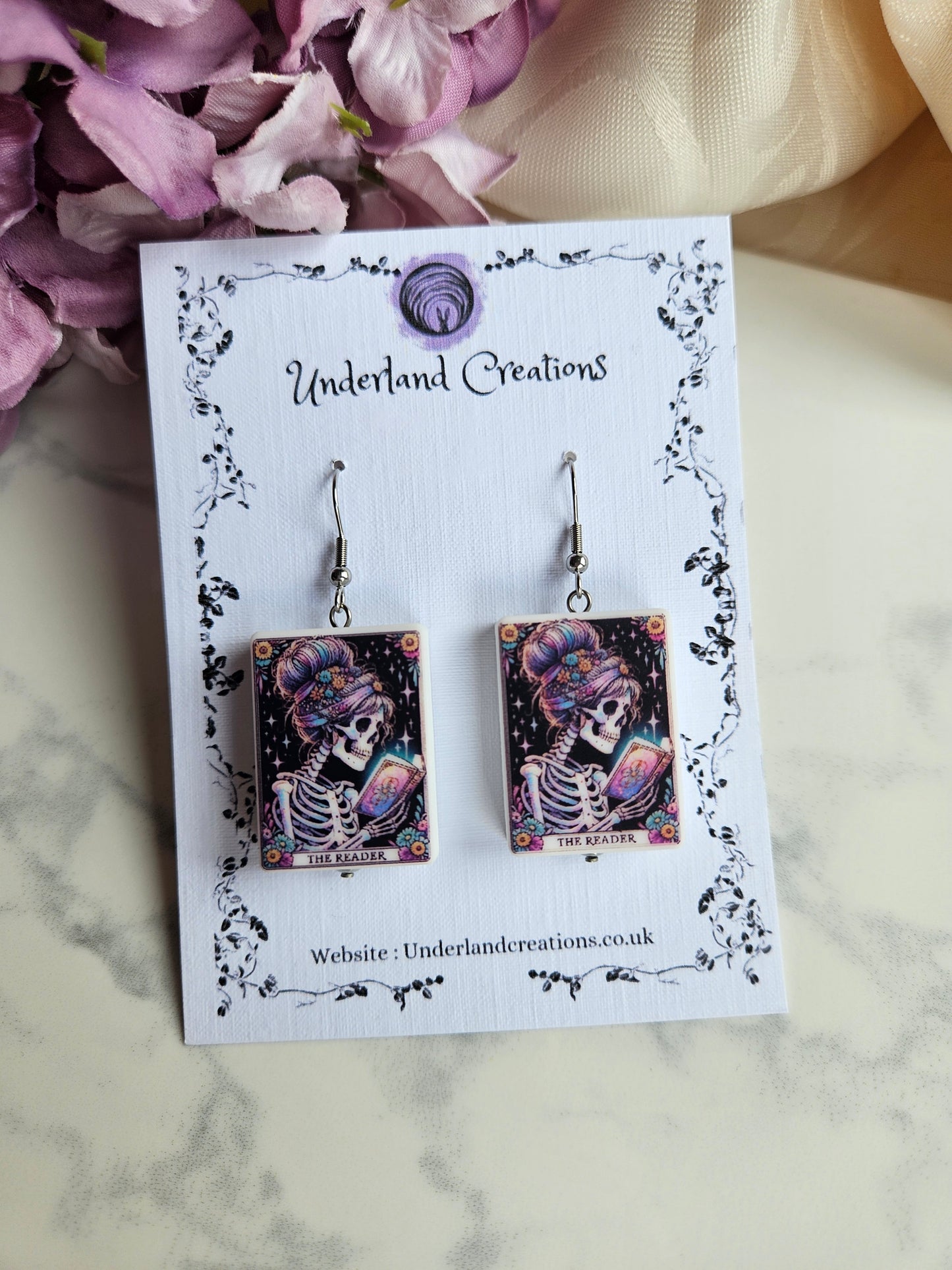 Silicone "The Reader" Earrings