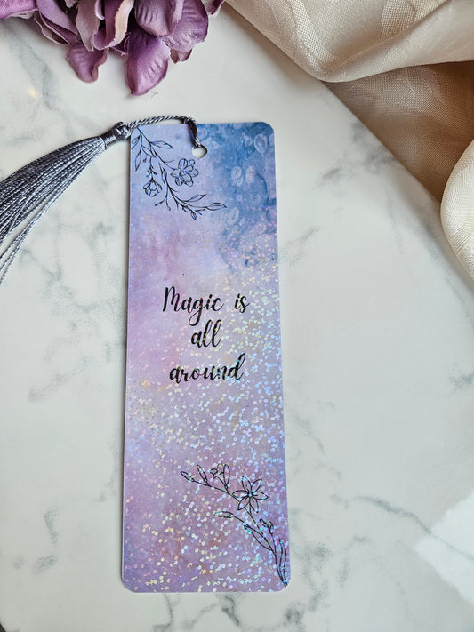 "Magic Is All Around" Card Bookmark