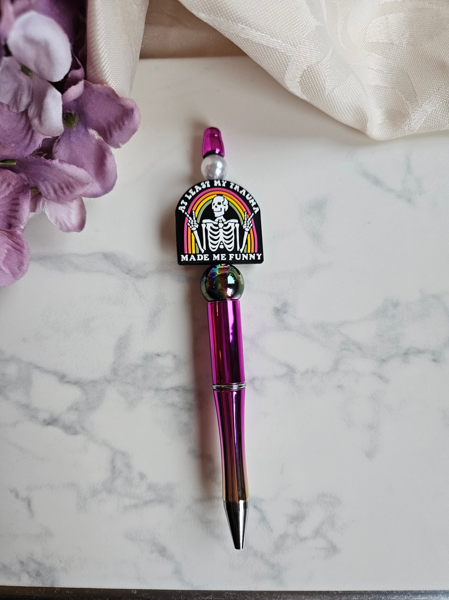 Decorated Beaded Pens (Various Styles)