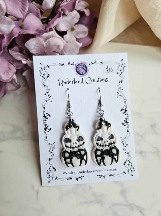 Jack Pumpkin Stack Earrings