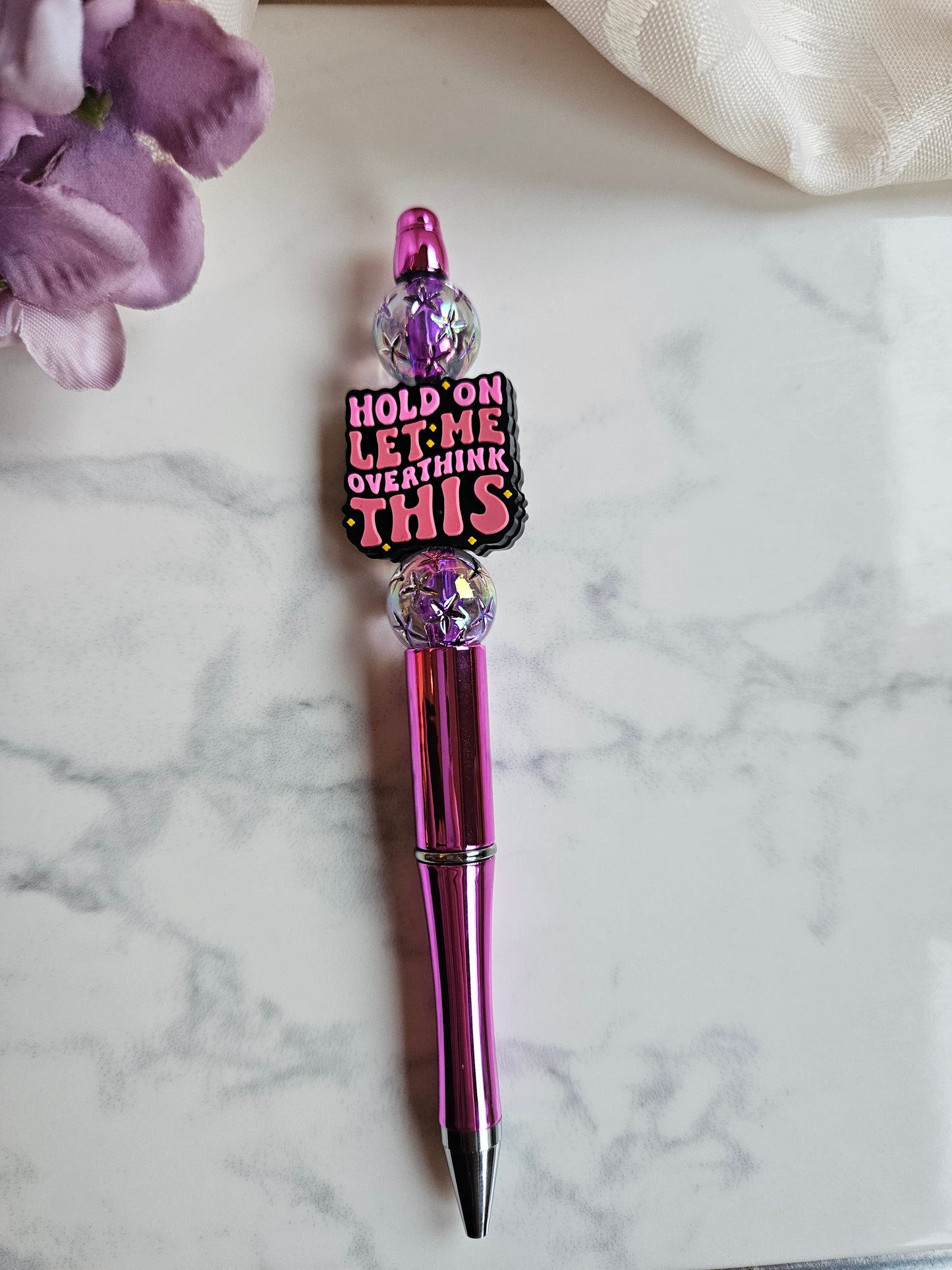 Decorated Beaded Pens (Various Styles)