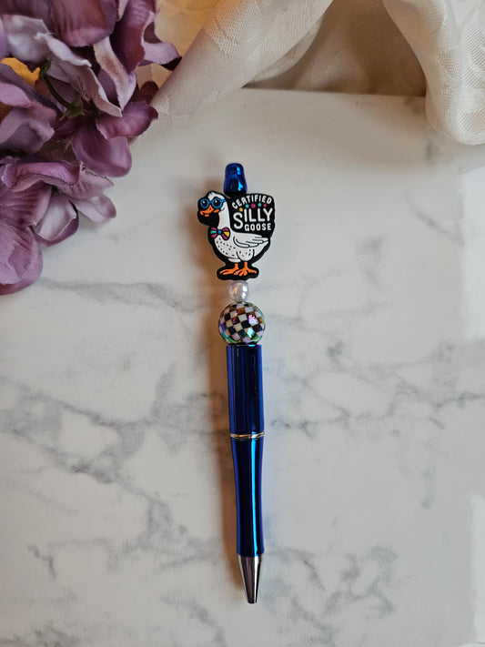 Decorated Beaded Pens (Various Styles)