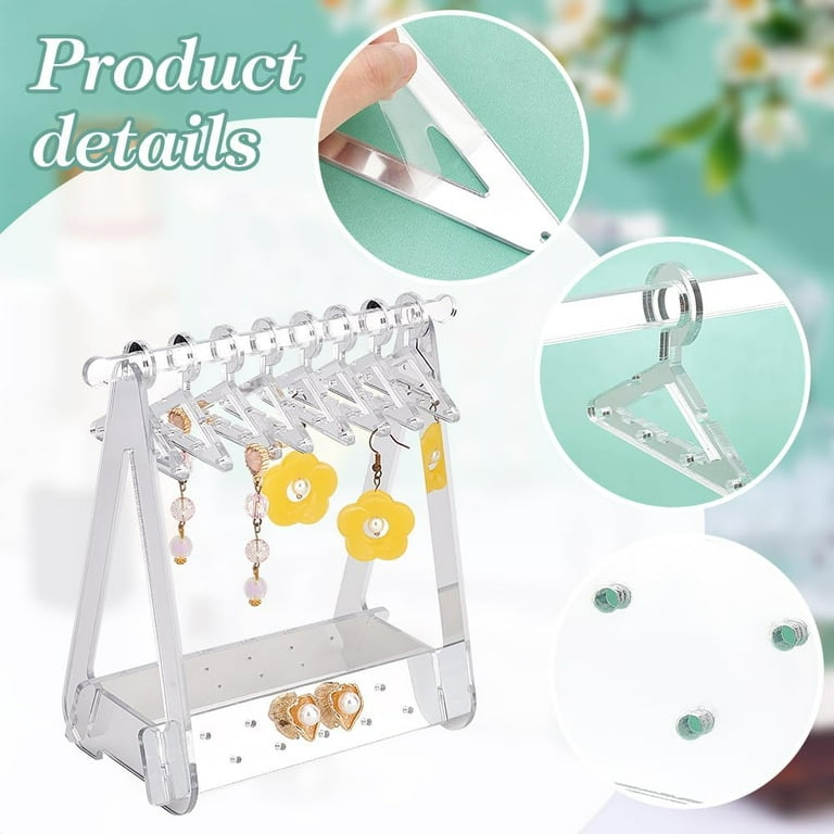Earring Storage Racks with Hangers (Various Colours)