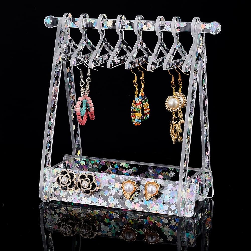 Earring Storage Racks with Hangers (Various Colours)