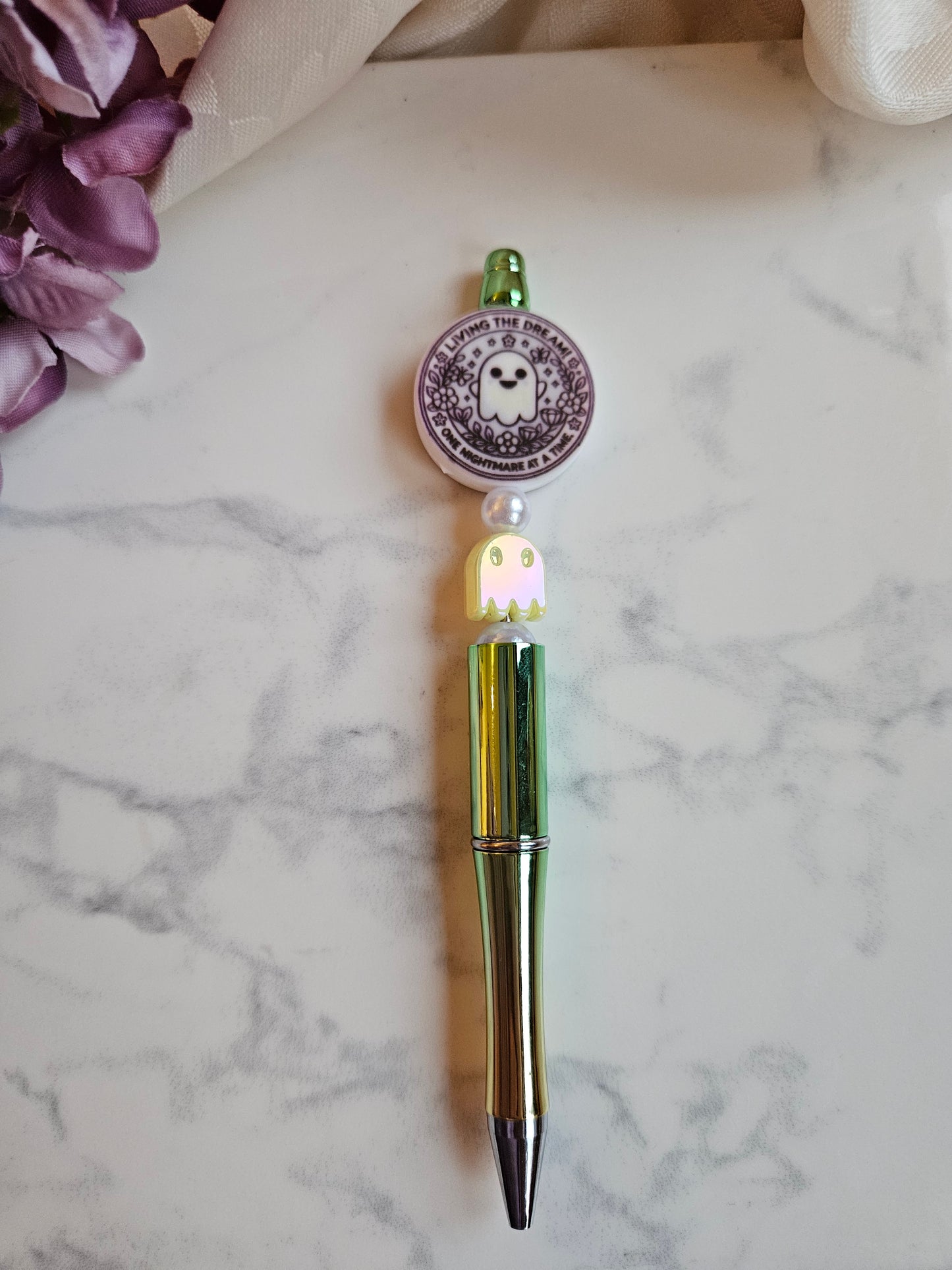 Decorated Beaded Pens (Various Styles)