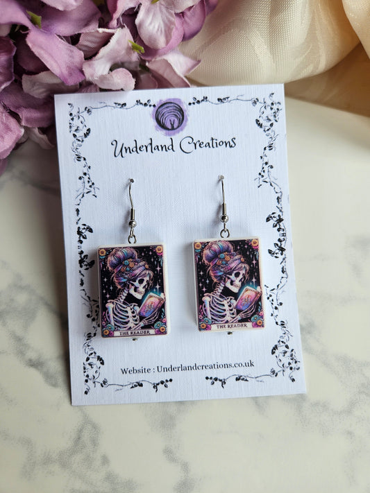 Silicone "The Reader" Earrings