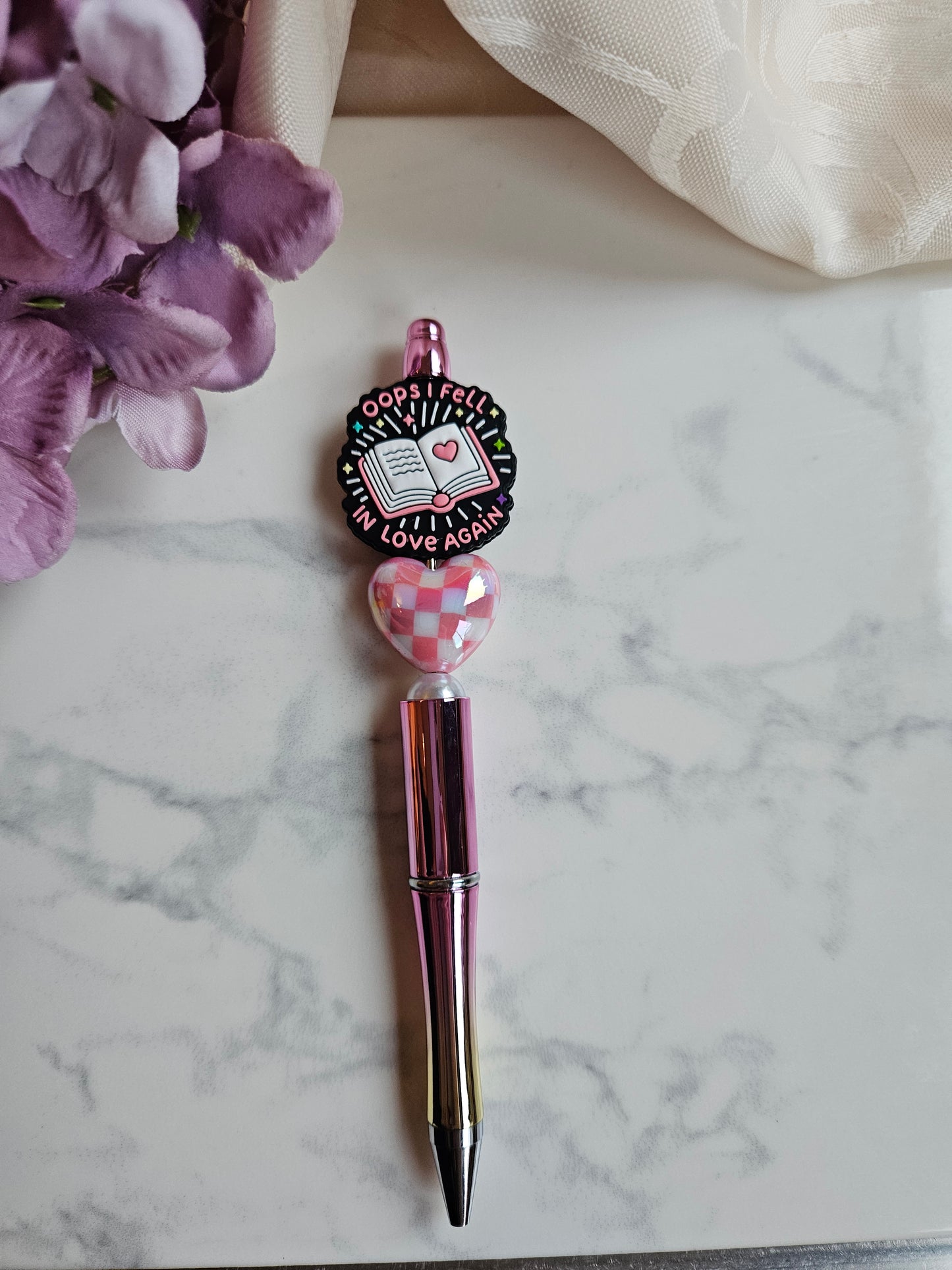 Decorated Beaded Pens (Various Styles)