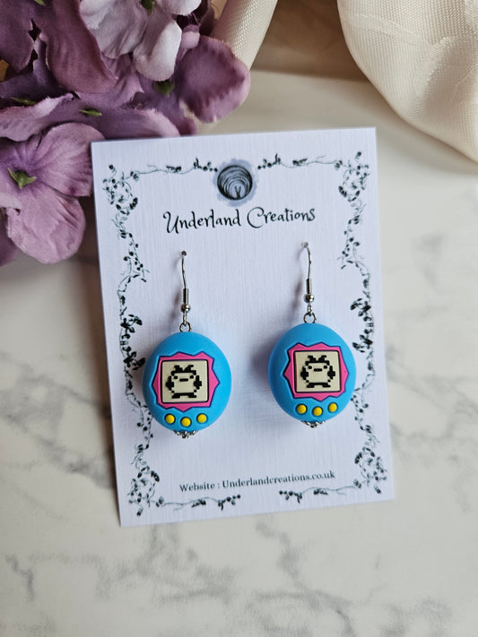 Silicone Virtual Pet Earrings